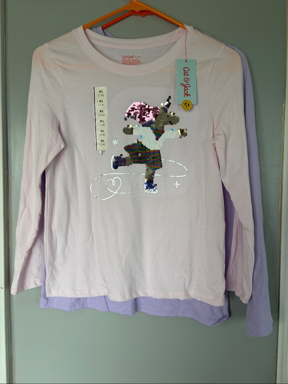 Cat & Jack 2-Pack Long-Sleeve Tees
